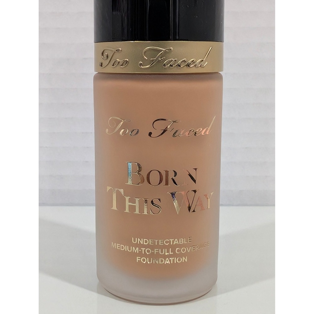 Too Faced Born This Way Foundation Warm Beige 1.0 oz Medium to Full Coverage NEW